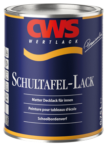 CWS WERTLACK Schultafel-Lack 750 ml schwarz