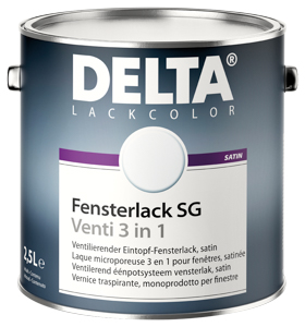 DELTA® Fensterlack SG / Venti 3 in 1 Mix