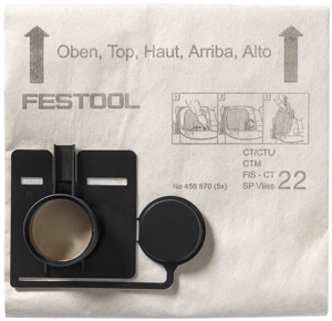 Festool 456871 Filtersack FIS-CT 33 SP VLIES/5