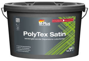M-Plus PolyTex Satin Innenfarbe Latexfarbe