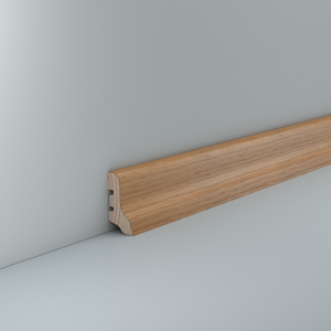 MPlus Südbrock HSL 22.40.21 250cm 20x40mm Holzk.fur.Eiche elfenbein gewöl.