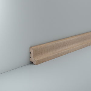 MPlus Südbrock HSL 22.40.22 250cm 20x40mm Holzk.fur.Eiche silbergrau gewö.