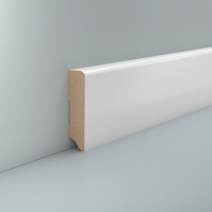 MPlus Südbrock SL 720.080 250cm 19x80mm MDF Folie weiß abgerun.lackierf.