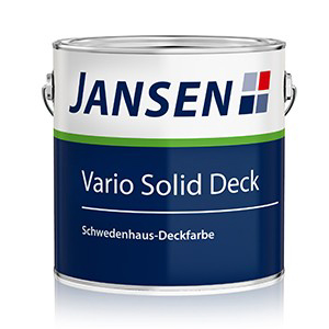 Jansen Vario Solid Deck 750 ml schwarz RAL 9005 seidenglänzend