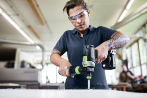 Festool 575604 Akku-Schlagbohrschrauber QUADRIVE, TPC 18/4 I-Basic