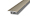Prinz LPS Design Übergangsprofil 270cm 3262314270 S 27 mm Edelstahl matt