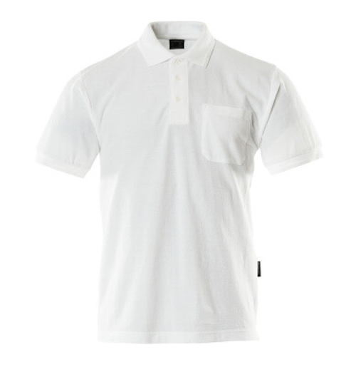 Mascot Polo-Shirt Borneo Gr.L weiß #00783-260-06