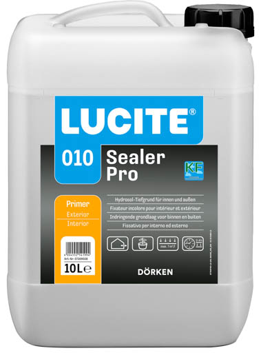 Lucite 010 Sealer Pro 10,0 lt Farblos
