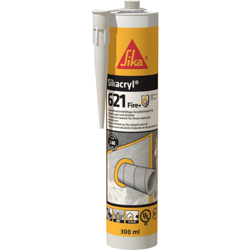 Sikacryl-621 Fire plus 300 ml Weiß