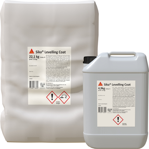 SikaLevelling Coat (AB) 27,0 kg betongrau