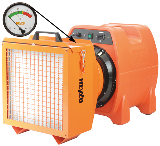 Heylo Luftreiniger StaubStop Plus PV3000 inkl. Filter und Gehäuse #1110870