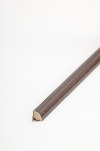 Südbrock 12.17 PG2 dunkelbraun 200cm Viertelstab 12 x 12 mm Abachi lackiert