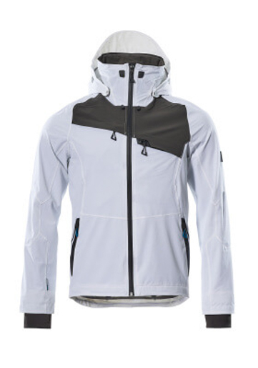 Mascot Hardshelljacke Stretchstoff Gr.L weiß/dk.anthrazit #17001-411-0618