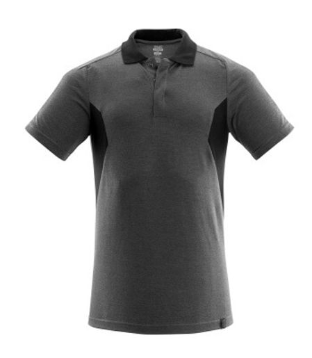 Mascot Polo-Shirt Gr.3XLONE dk.anth./schw. #18383-961-1809