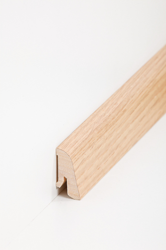 Südbrock 19.38.1 Eiche 250cm Echtholzfußleisten 19 x 38mm furn.+lack.