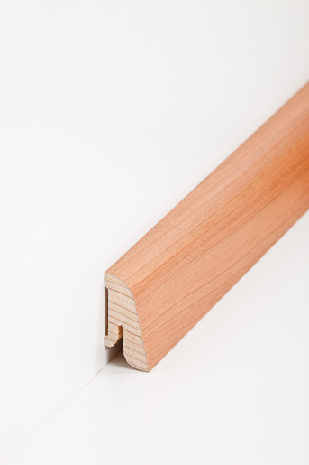 Südbrock 19.38.10 Kirsch 250cm Echtholzfußleisten 19 x 38mm furn.+lack.