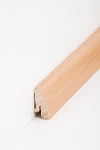 Südbrock 19.38.2 Buche ungedämpft 250cm Echtholzfußleisten 19 x 38mm furn.+lack.