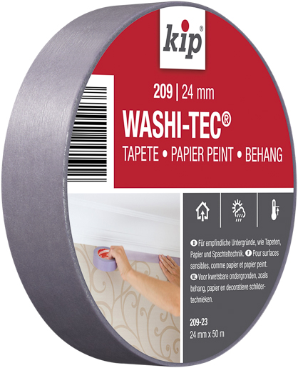 Kip 209 Tapetenband Washi 50mx24mm, lila #209-23