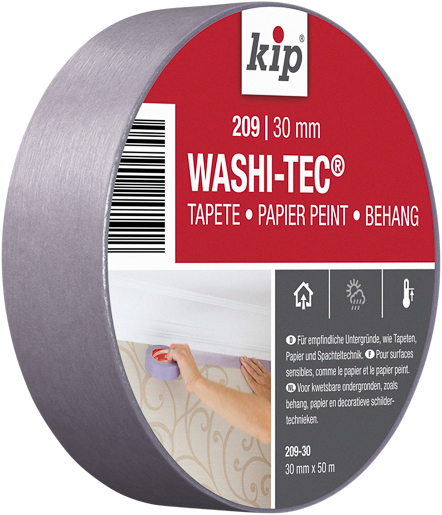 Kip 209 Tapetenband Washi 50mx30mm, lila #209-30