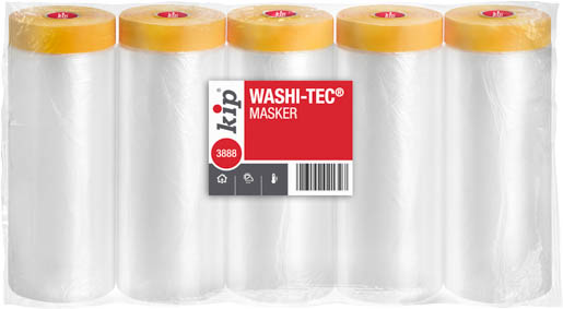 Kip 3888 WASHI-TEC® Masker Premium 20mx2700mm orange #3888-27