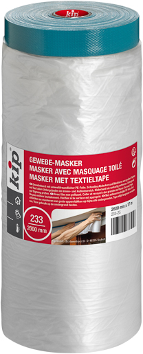 Kip 233 Gewebe-Masker 17mx2600mm, blau #233-25