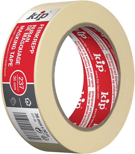 Kip 237 Feinkrepp Standard 50mx36mm, natur #237-36