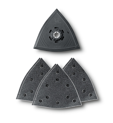 Fein Schleifset D=130mm Aufnahme SLP 2x K60/80/180 (6STK) #63806204210