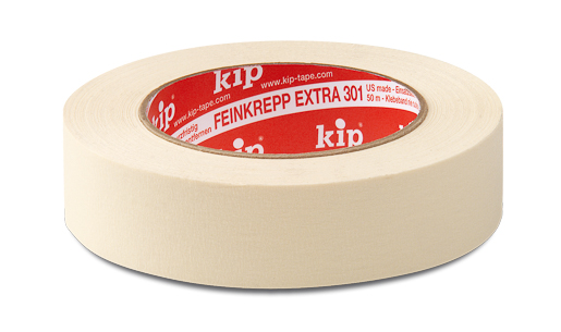 Kip 301 Feinkrepp Extra Profi 50mx9mm, natur #301-09