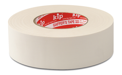 Kip 323 Gaffers Tape 50mx38mm, weiß #323-54
