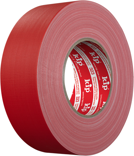 Kip 323 Gaffers Tape 50mx50mm, rot #323-75
