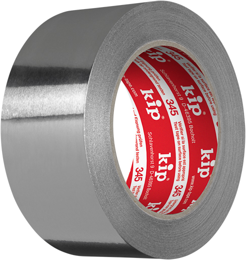 Kip 345 Aluband 50mx50mm, 30my, silber #345-32