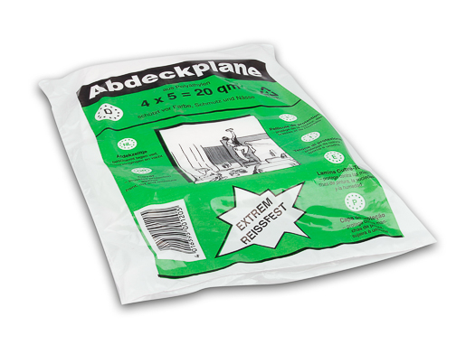 Kip 350 Abdeckplane 4x5m, 7my, transparent #350-00