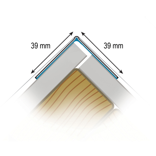Protektor Kompositprofil Wet-Flex 100 37320 1 Rolle = 30,5 m