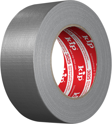 Kip 3825 Gewebe-Steinband Standard 50mx48mm,silber #3825-48