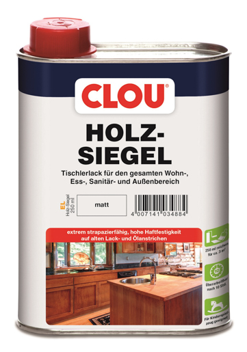 Clou EL Holzsiegel matt 250 ml 3.077.300.000.000.250