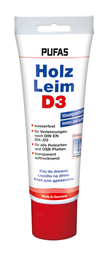 Pufas Holzleim D 3 250 gr