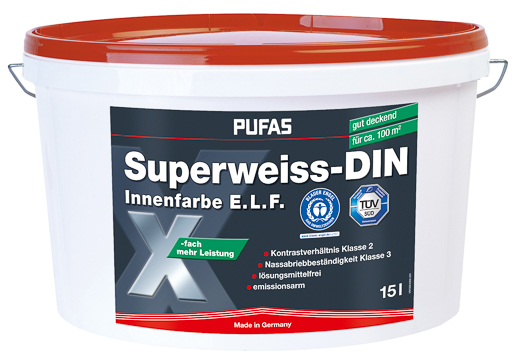 Pufas Superweiß ELF 15,0 lt
