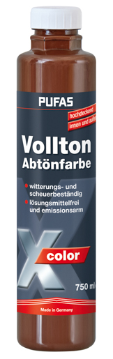 Pufas Abtönfarbe 750 ml PG1 513 Dunkelbraun