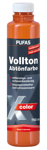 Pufas Abtönfarbe 750 ml PG2 527 Koralle