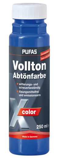 Pufas Abtönfarbe 250 ml PG3 536 Ultramarinblau