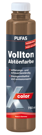 Pufas Abtönfarbe 750 ml PG1 554 Erdbraun