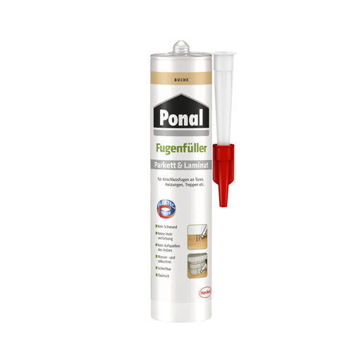Henkel Ponal Parkett und Laminat 280 ml Fugenfüller buche PN6RF
