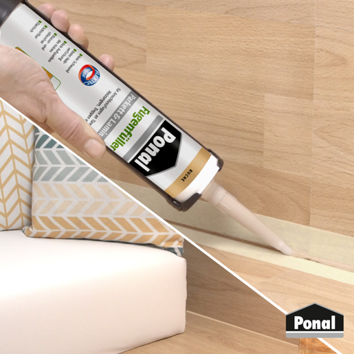 Henkel Ponal Parkett und Laminat 280 ml Fugenfüller buche PN6RF