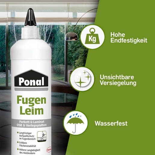 Henkel Ponal Parkett 1,0 kg Fugen-Leim PN12P