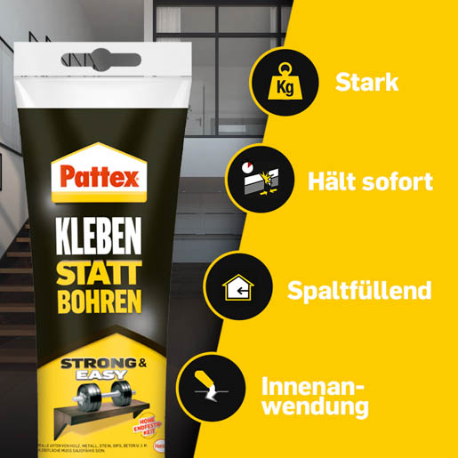 Henkel Pattex Kleben statt Bohren 250 gr PKB25