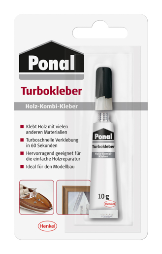 Henkel Ponal Reparatur 10 gr Turbokleber PES6N