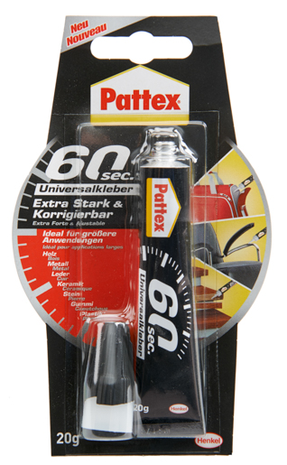 Henkel Pattex 60 sec 20 gr Universalkleber PUK6K