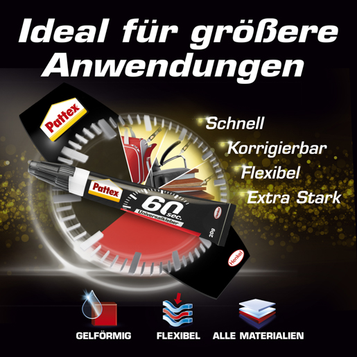 Henkel Pattex 60 sec 20 gr Universalkleber PUK6K