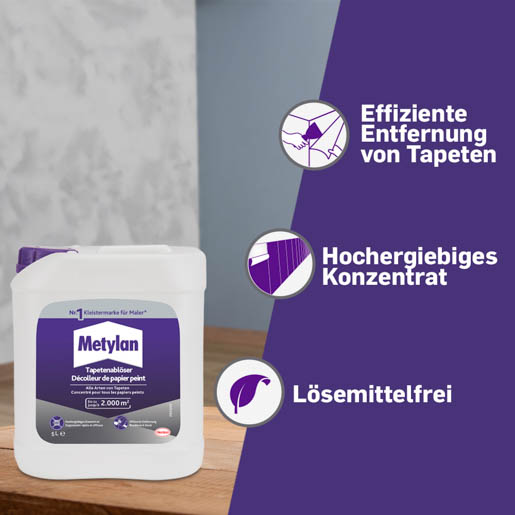 Henkel Metylan Aktiv 5,0 lt Tapetenablöser MAL5