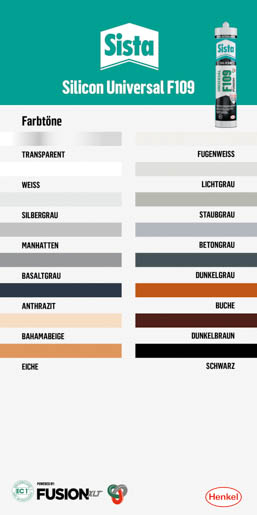 Henkel Sista Silikon Fusion XLT 300 ml F109 bahamabeige SF9BB